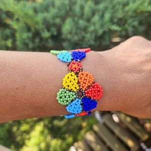 Handmade beaded bracelet 💕